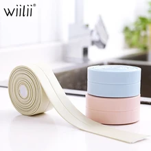 Настенный герметик для ванны, объемный материал ПВХ, герметизирующая лента, водостойкая клейкая лента для кухни и ванной