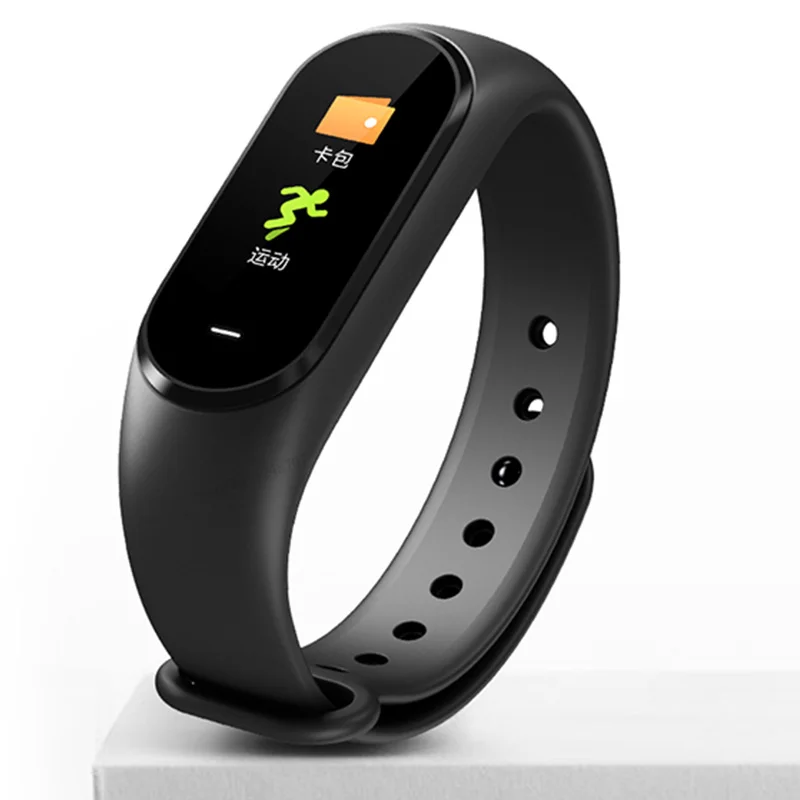 Международный) Xiaomi Hey Plus Smartband 0,95 дюймов AMOLED цветной экран встроенный многофункциональный NFC монитор сердечного ритма Hey+ Band