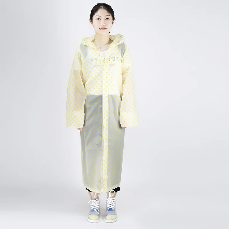 transparent raincoat
