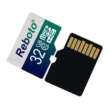 Reboto карты Памяти Micro SD карты Памяти карты 8 ГБ 16 ГБ 32 ГБ 64 ГБ класс 10 Microsd TF карта Ручка привода 4 ГБ Flash drive