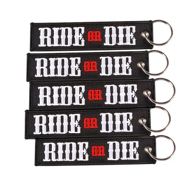 RIDE OR DIE MOTOCYCLE KEYCHAIN12