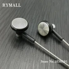 RY04 оригинальные наушники-вкладыши из металла № 15 мм качество музыки Sound HiFi наушники (ie800 стиль), 3.5 мм, новый ткачество кабель