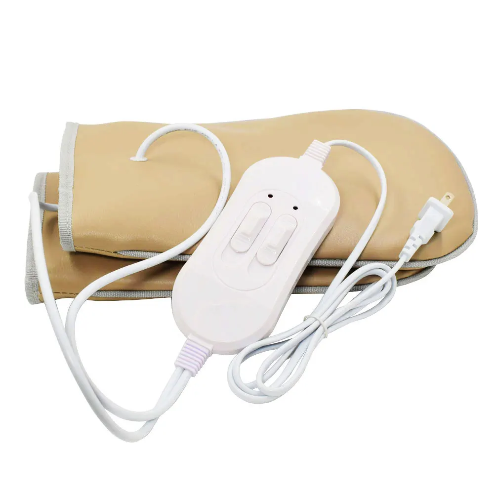 Far Infrared Therapy Electric Heated Spa Feet /hand Glove Mitt Warm