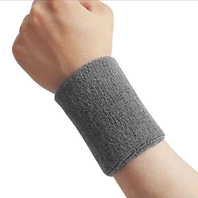 1pcs Professional Unisex Cotton Sport Sweatband Wristband Basketball