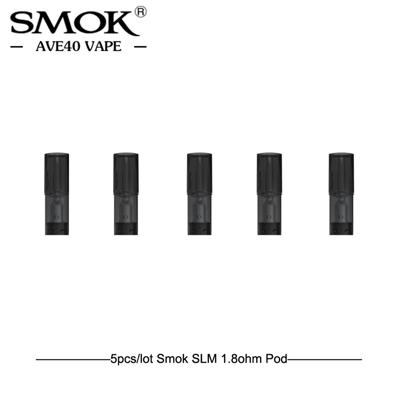 5 шт./лот SMOK VAPE SLM POD 1 4 Ом/0 8 керамическая катушка Pod электронные сигареты мл