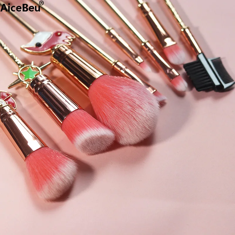 AiceBeu кисти для макияжа Сейлор Мун Косметический Набор Pincel Maquiagem набор
