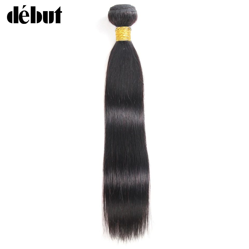 Debut Malaysian Straight Hair Weave Bundles 100 Human Hair Bundle