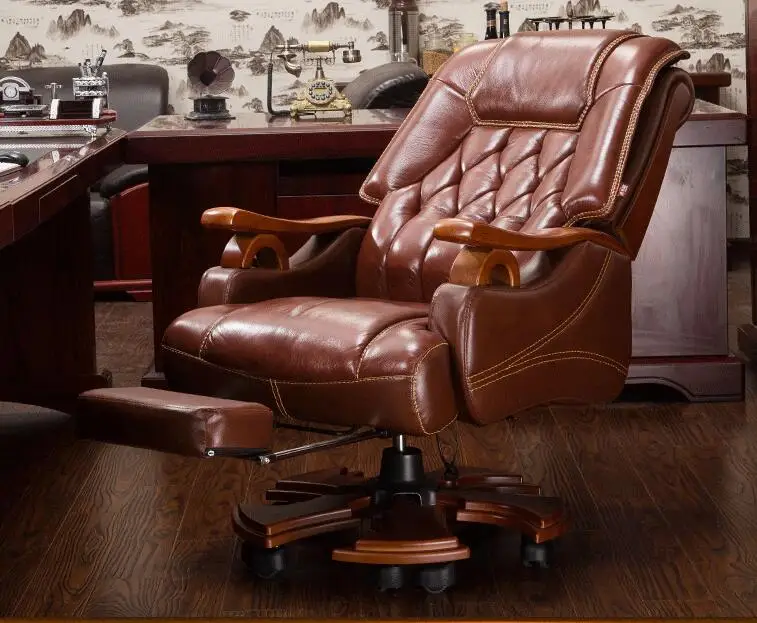 Реальная яркость. Может лежать офисный стул для массажа.. 012|boss chair|office chairboss leather