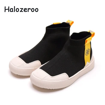 

Autumn Kids Sport Sneakers Baby Girls Mesh Casual Sneakers Children High Chunky Sneakers Boys Slip On Brand Sock Shoes Trainers