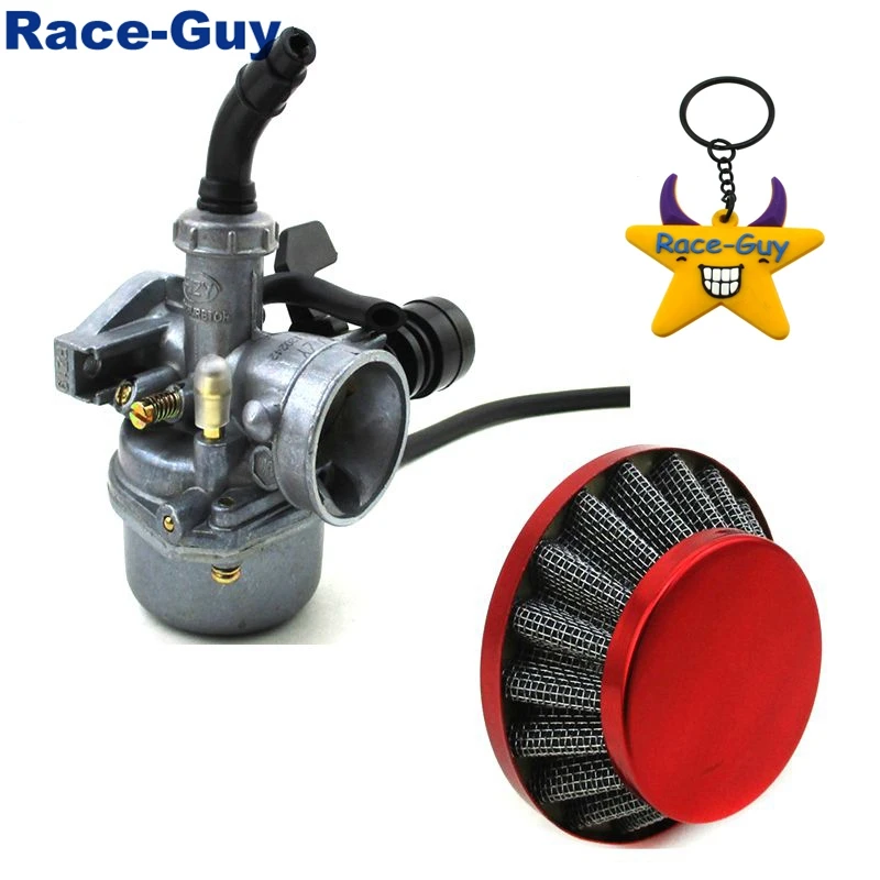 PZ19 19mm Carburteor + 35mm Aluminum Air Filter For Pit Dirt Bike Go Kart Buggy ATV Quad 4 Wheeler Taotao Roketa JCL TTR 50cc 70 |