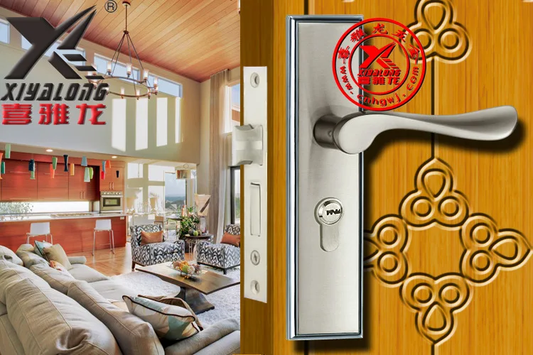 

[Xi Ya Hardware] zinc alloy double-bearing door hardware brand of choice for high-grade door locks factory direct