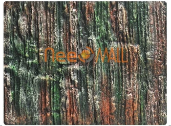 

2pcs 60x45cm Foam Green Vertical Wave Rock Style 3D Aquarium Background Board Rock for Fish Reptile Tank