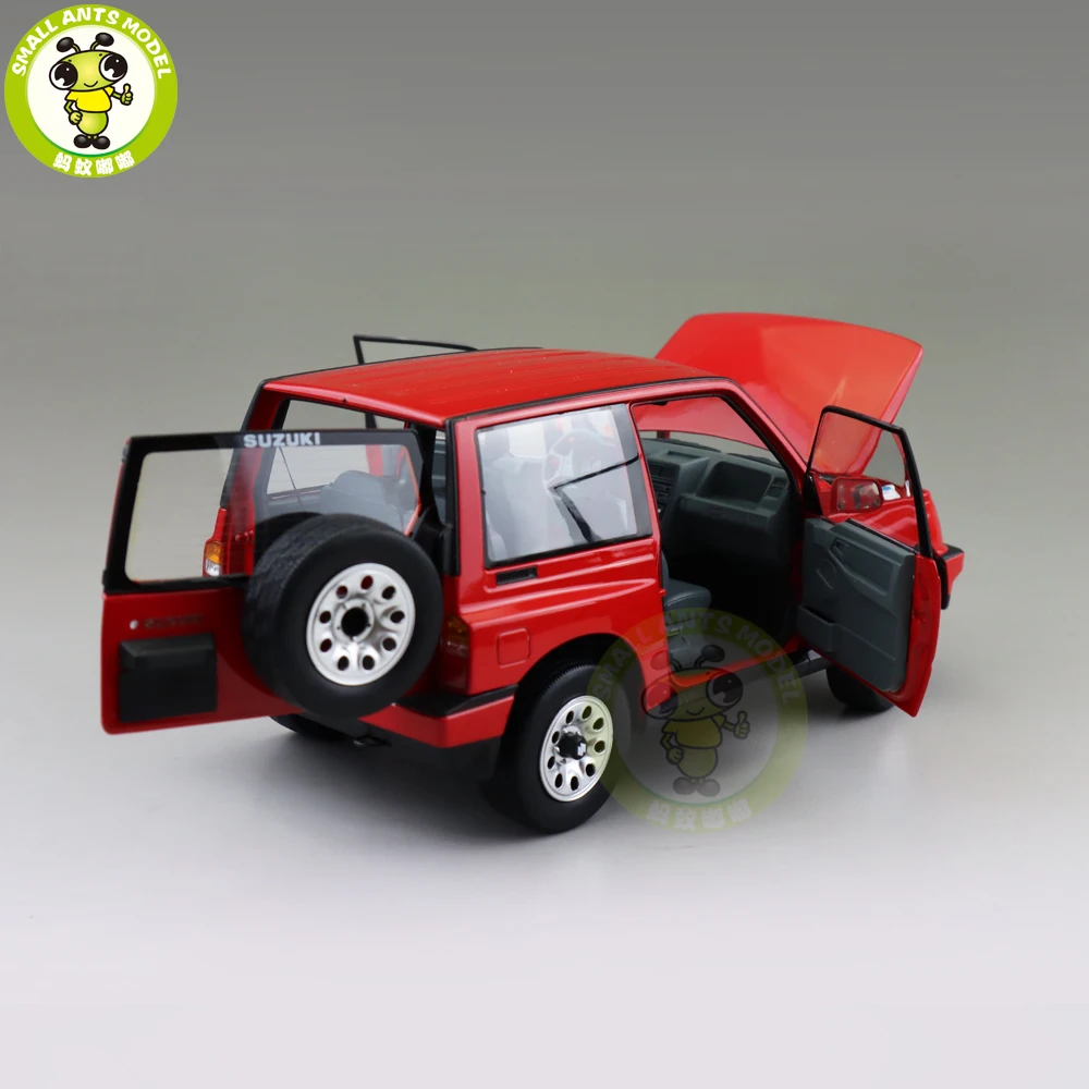 1/18 DORLOP Suzuki Vitara Escudo левосторонний диск Diecase модели автомобилей игрушки Детские подарки для мальчиков девочек красного цвета