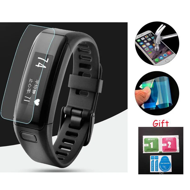 3 шт. закаленное защитное стекло для смарт часов Garmin Vivo Smart HR|Защитные стёкла и