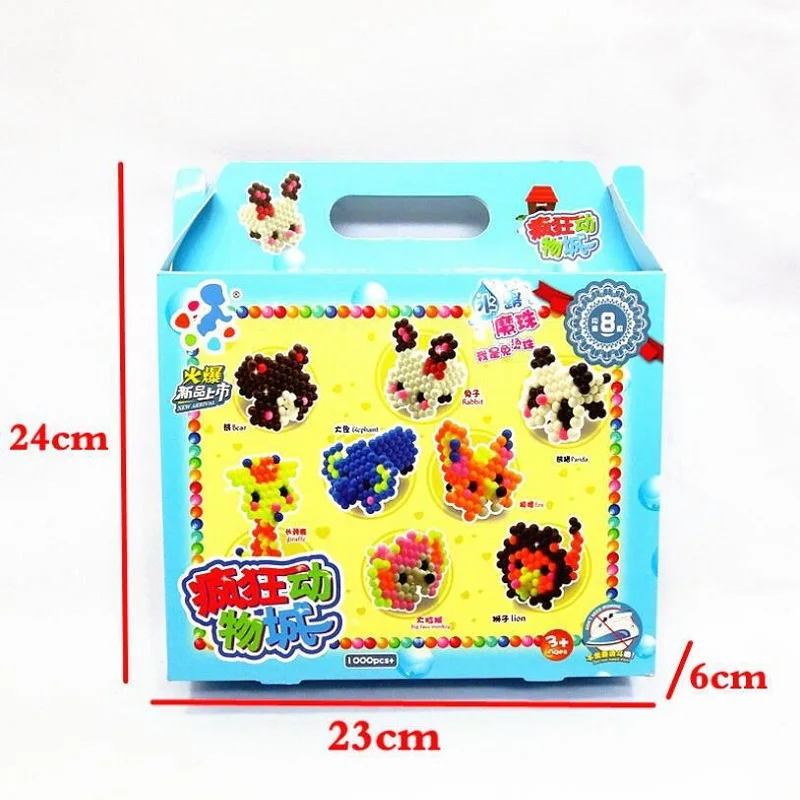 Обучающая игрушка креативная Волшебная коробка для аквабисера набор девочек и