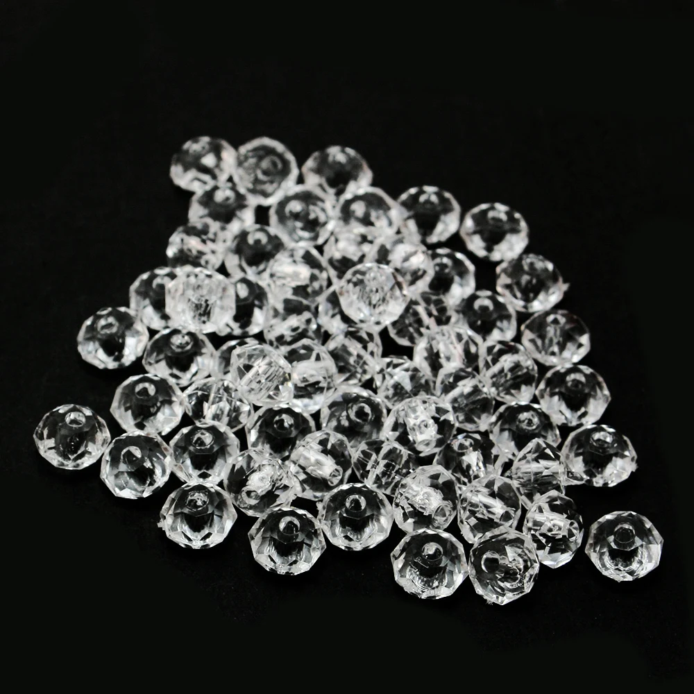 

New Arrival Approx 8mm 245pcs/lot White Acrylic Round Beads for DIY Jewelry BSD008-69