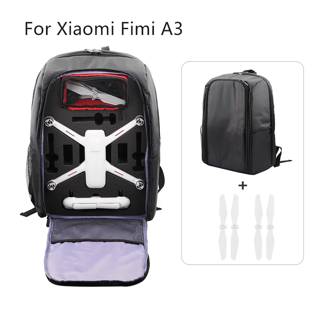 

Portable Storage Durable Backpack Bag Carry Case +Propeller For Xiaomi Fimi A3 #BZ