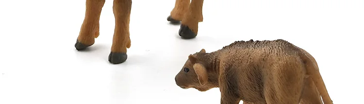 Simulation Baby Elephant Pig Mouse Hippo Chimpanzee Polar bear Rhinoceros cattle leopard Chinchilla cow animal figures model toy