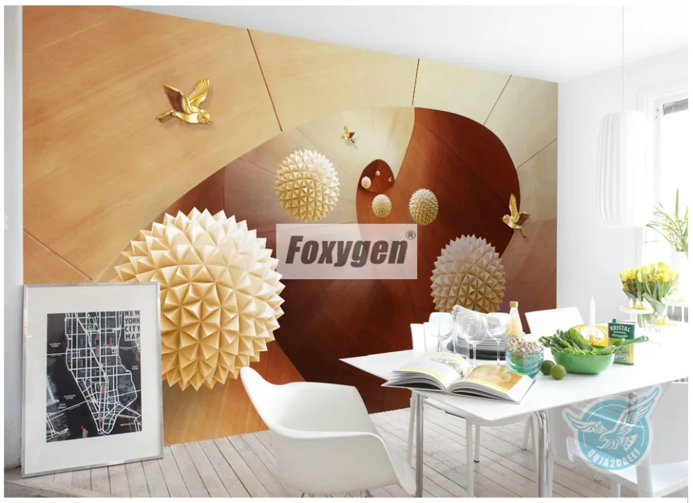 Customzied NON-WOVEN Wallpaper mural with kinds of nice 3D flowers animalsForest abstract landscapes cities designs designs and patterns  (230)