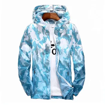 

Sunscreen Coat Women Yellow Red Orange 3XL 4XL Plus Size Hooded Jacket 19 New Summer Beach Riding UV Protection Thin Coat CX781