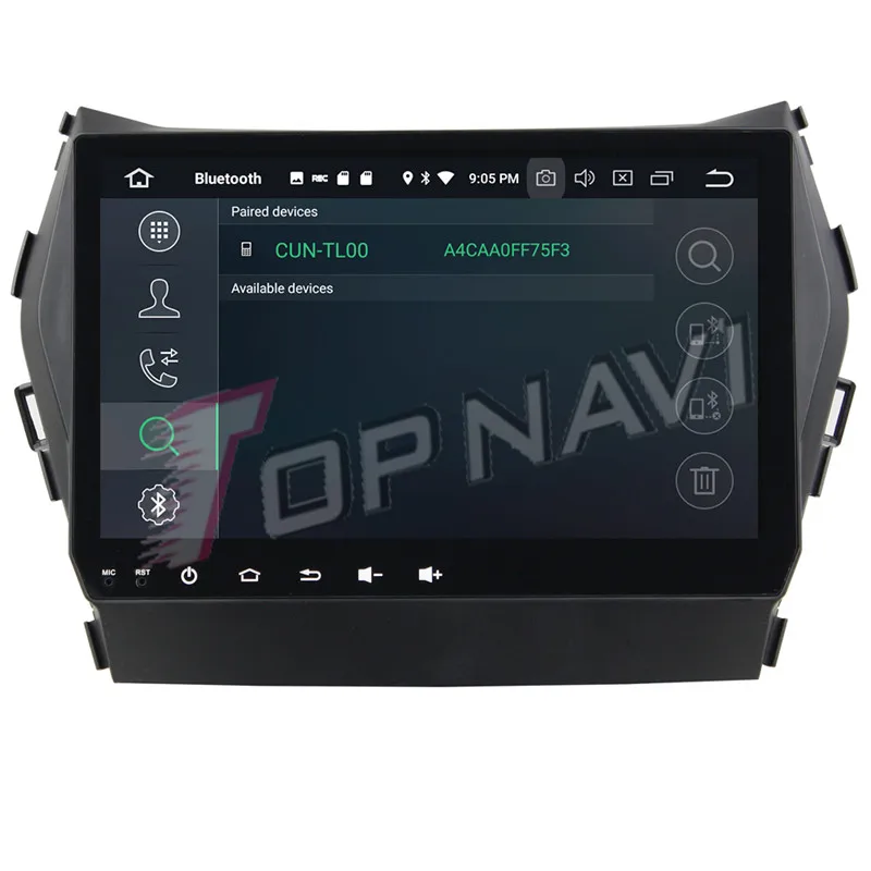 2di car radio For Hyundai IX45 2015