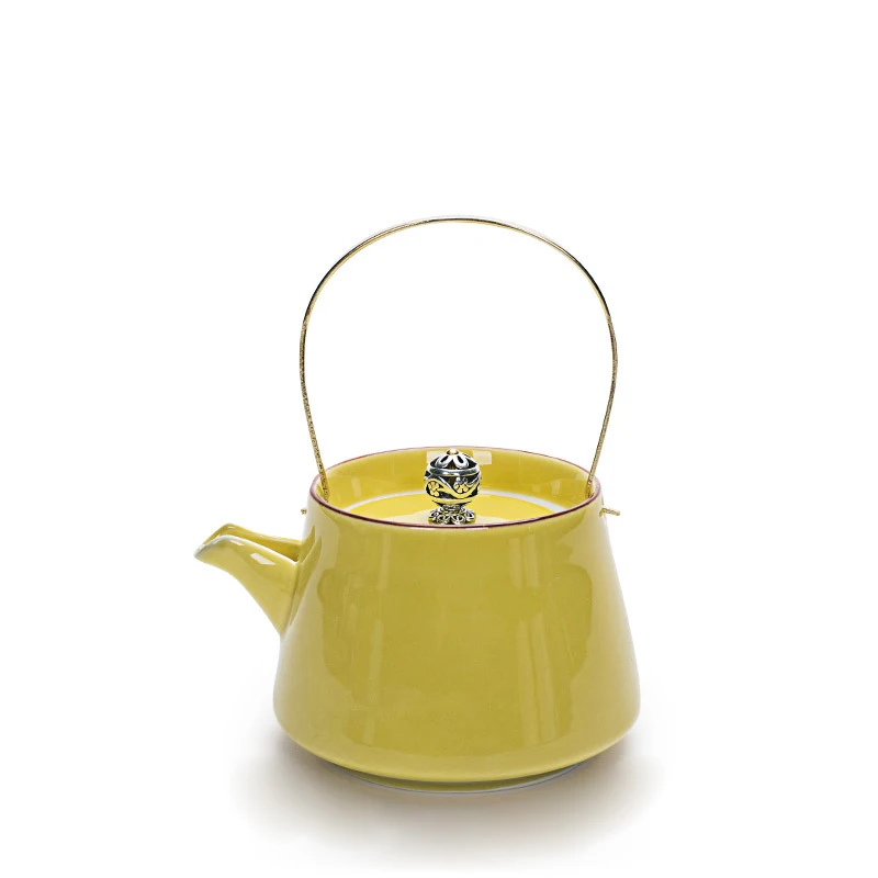 Celadon, керамический пучок, чайник, 240 мл, японский стиль, Чайник Пуэр, бытовой чайный набор, один чайник, керамический цветочный чайник
