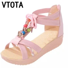 VTOTA Estilo Bohemio Zapatos de Verano Sandalias de Las Mujeres zapatos de mujer de Moda de Verano Para Mujer Zapatos de Tacón Bajo Sandalias Planas Señoras X332