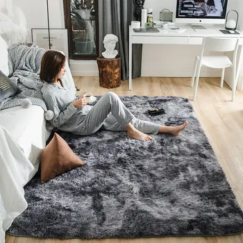 

Motley Plush Carpets For Living Room Soft Fluffy Rug Home Decor Shaggy Carpet Bedroom Sofa Coffee Table Floor Mat Cloakroom Rugs