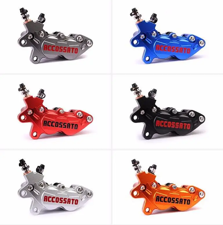 

Motorcycle universal modification four piston HF6/F101 Brake calipers For BWS RSZ CNC rear brake motorcycle parts