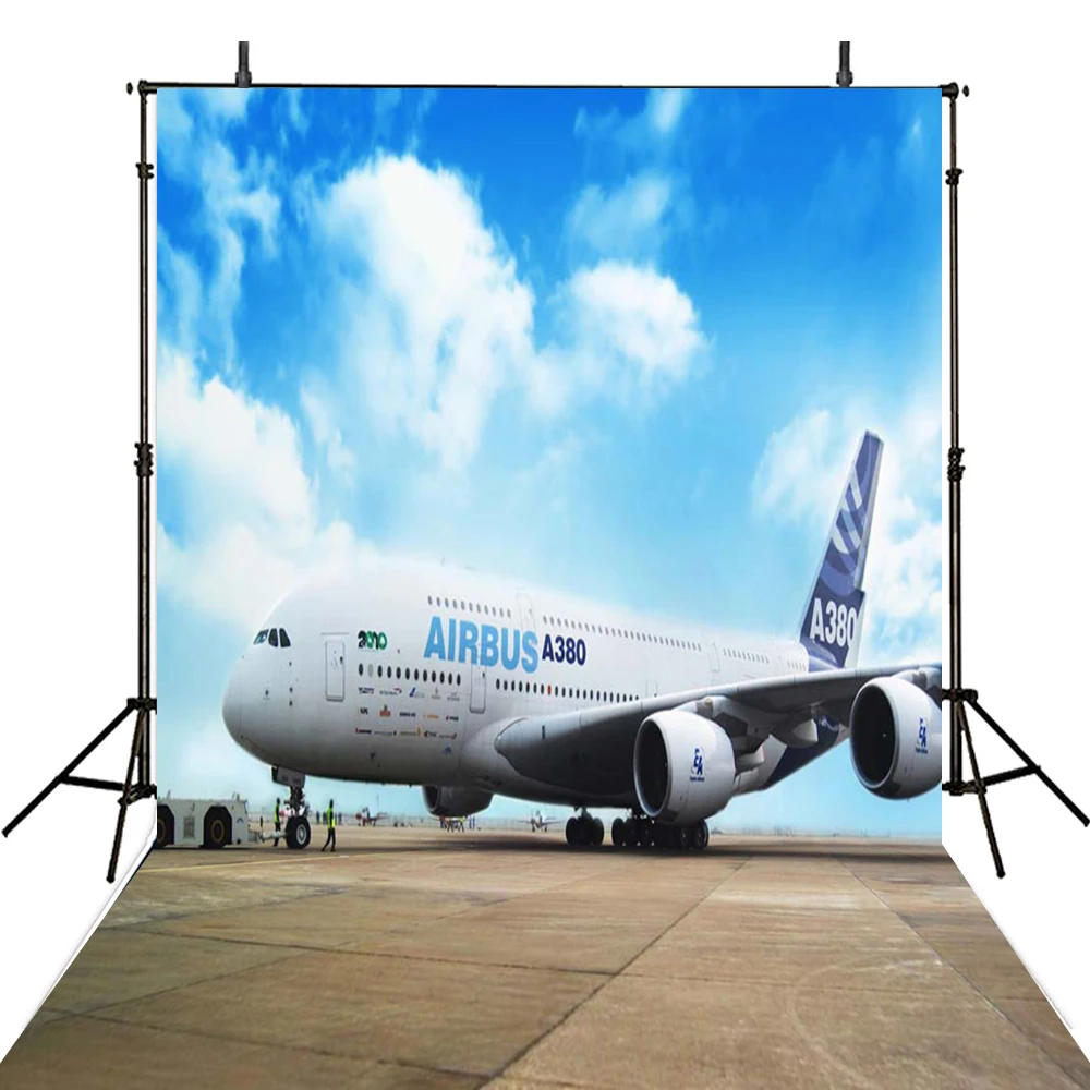 

Clouds Photography Backdrops Airplane Backdrop For Photography Sky Vinyl Background For Photo Studio Kids Foto Achtergrond