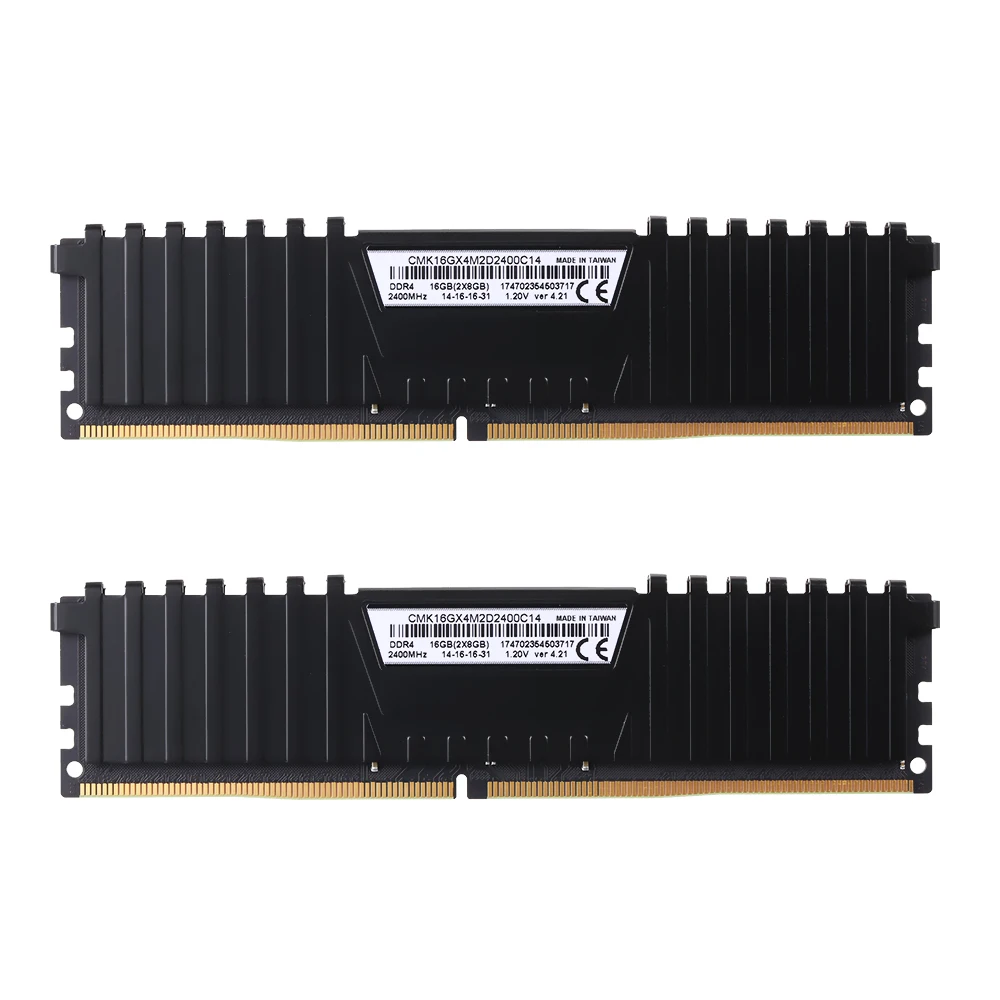 CORSAIR Vengeance LPX 16 Гб 2*8 ГБ DDR4 ram D ram 2400 МГц C14 288-Pin 1,2 В Комплект памяти Memoria ram s DDR4 для ПК компьютера