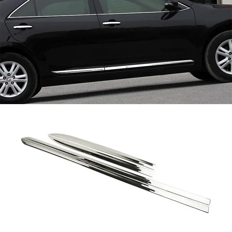 

Car Body Rear Panels Exterior Durable Decorative Chromium Modification Sticker Strip 12 13 14 15 16 17 18 19 FOR Toyota Camry