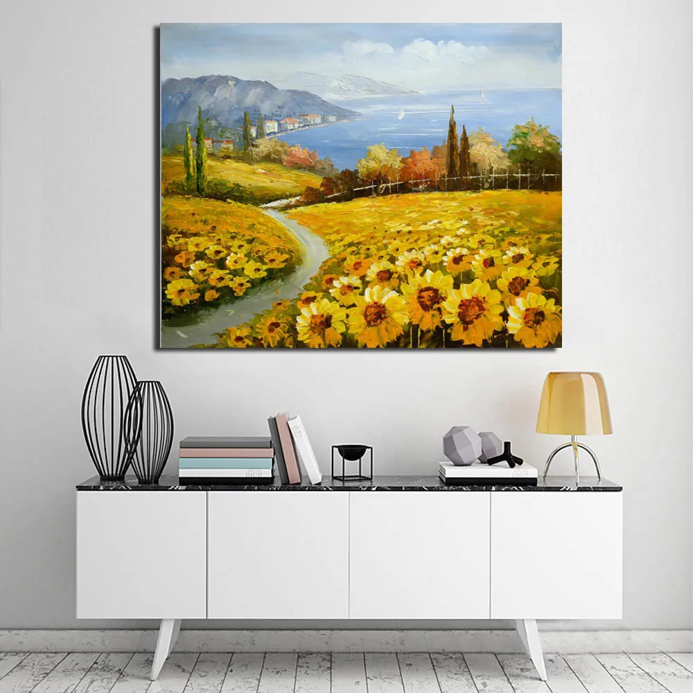 Landscape  Oil Painting Print on Canvas (2)