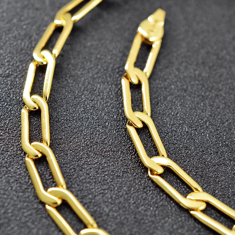 Sunny Jewelry Link Chain Statement Necklace For Women Copper Jewelry For Engagement Geometric Necklace Classic Jewelry Findings