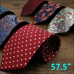 Разноцветные Галстуки Пейсли для мужчин Шелковый Свадебный галстук классический