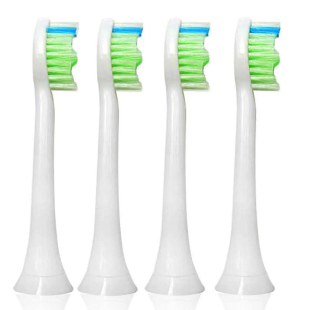 4 шт./лот Замена Зубная щётка головки с крышкой для Philips Sonicare HX6530 HX9340 HX6930 HX6710 HX9140 HX6921 HX6930 HX6932