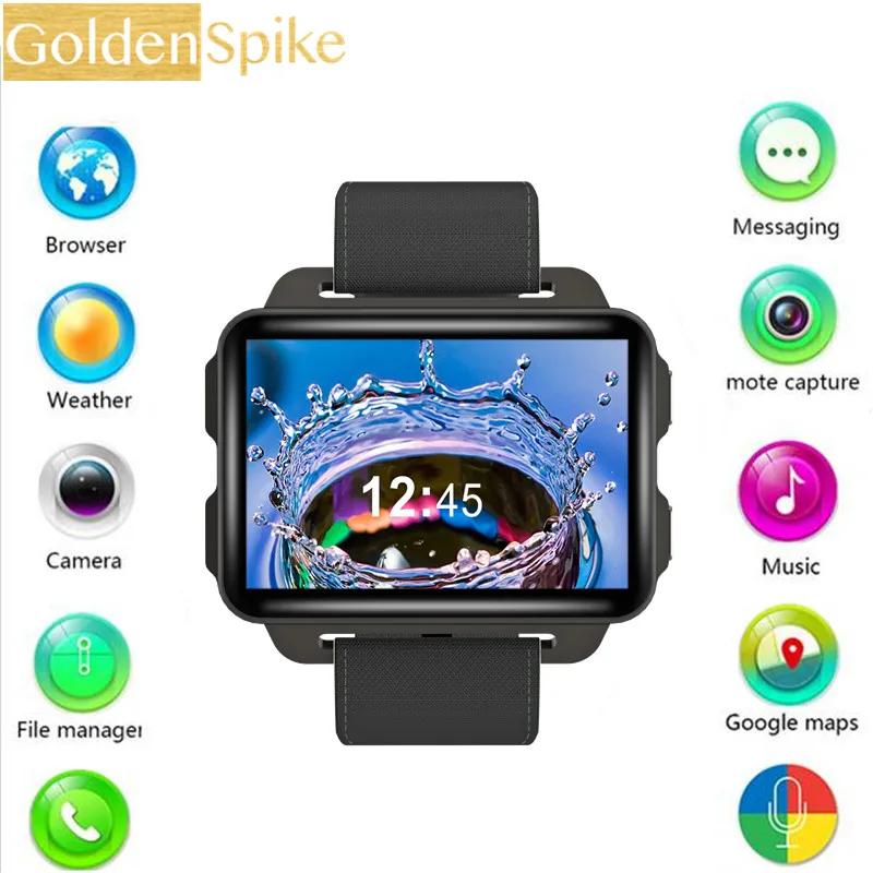

DM99 Smart Watch Fitness Tracker Wristband Watch Android 5.1 System GPS WIFI Smart Phone Watch For iPhone 8 plus x Mobile Phones