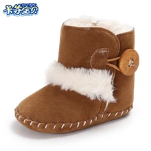 

Newborn Winter Baby Shoes Booties Baby Boys Girls First Walkers Shoes Infant Toddler Shoes Boots Booties 6 colors 0 - 18 months