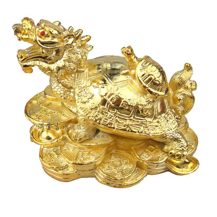 

Wholesale Old antique rare crafts 5 dragon turtle Brass CHINESE crafts