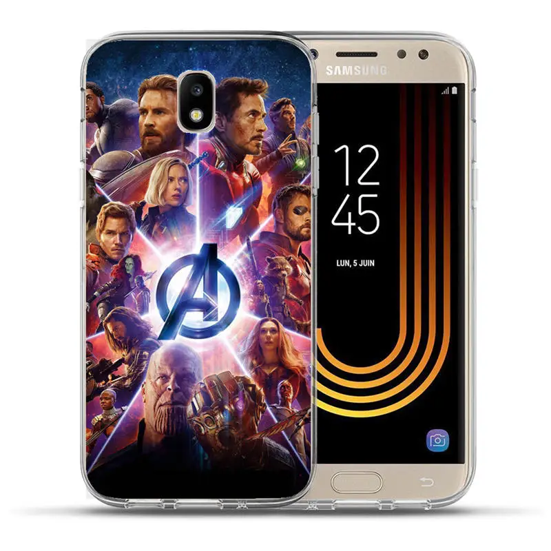 Чехол Marvel с Мстителями для samsung Galaxy J3, J5, J7,,, J2 Prime, G530, мягкий ТПУ чехол, чехол Capinha Etui - Цвет: 04