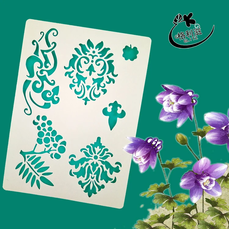 

This Picture Stencils for DIY Scraobooking/photo Album Decorative Embossig DIY Paper Cards Crafts.