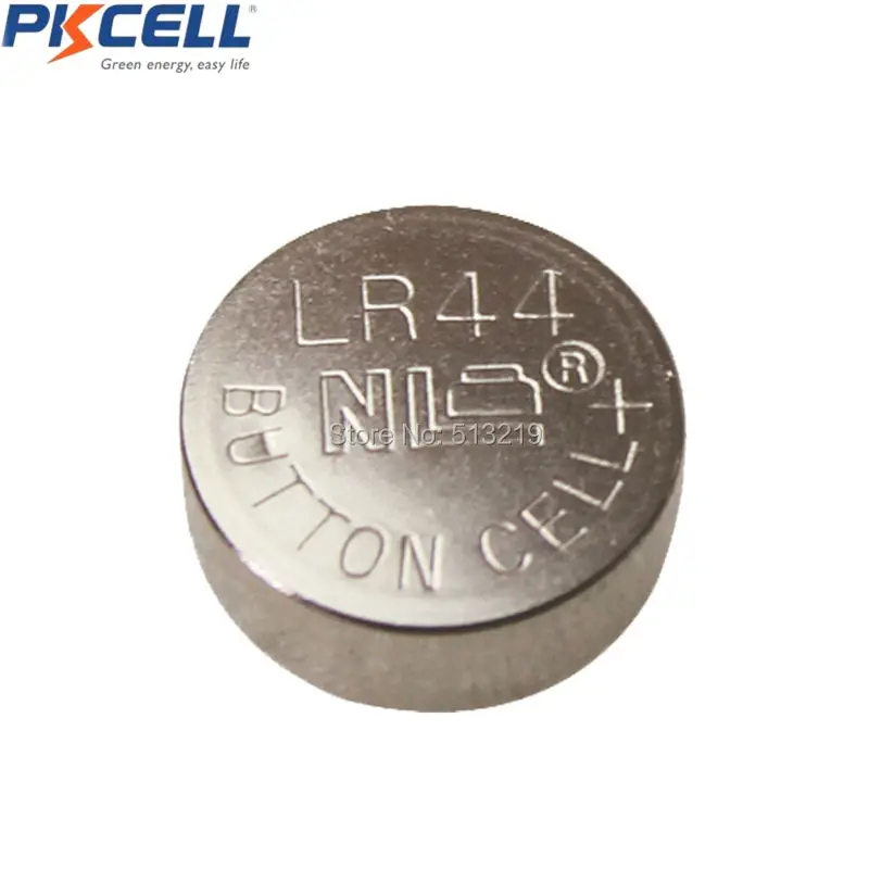 100 шт./10 карт PKCELL 1,5 V AG13 сотовый LR44 357A A76 303 SR44SW SP76 L1154 RW82 RW42 Щелочная батарейка-кнопка ворс AG13 батареи