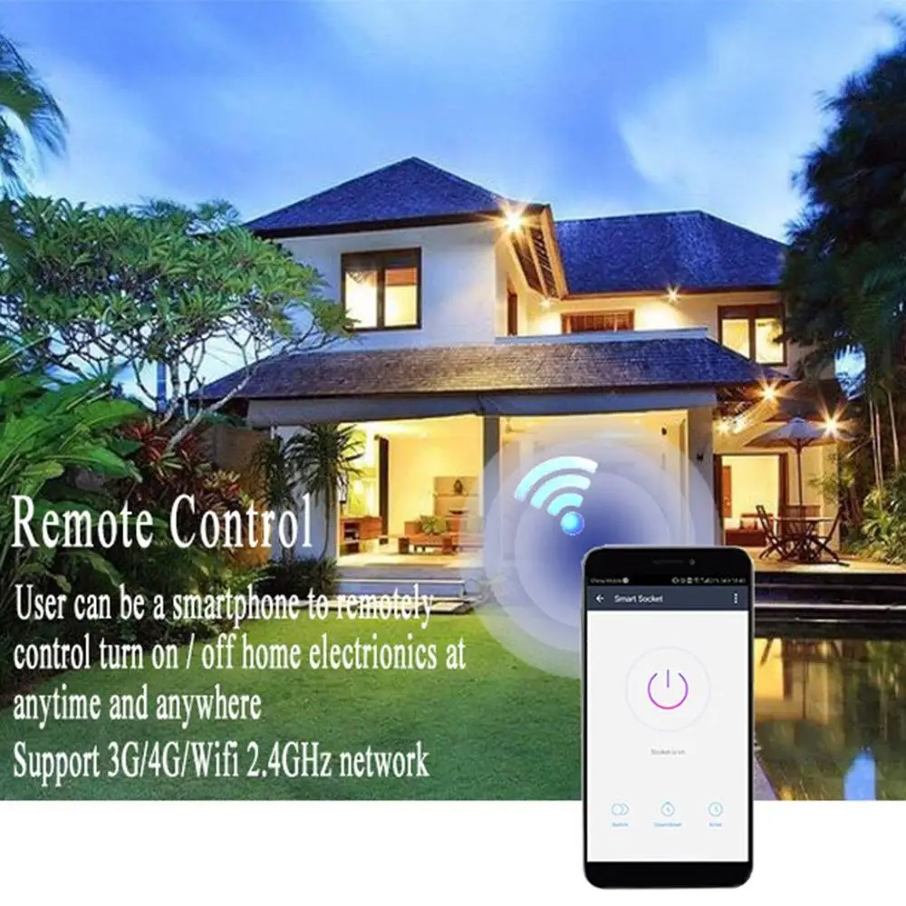 

Wifi Touch Switch Dimming Switch for Alexa Google Home US Standard Remote/Voice Control for Incandescent Halogen Dimmable LED