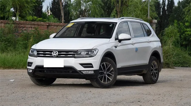 Новая перекладина подходит для Volkswagen Tiguan All Space черный крест бар на крышу рейки