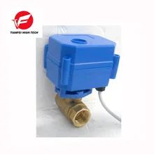 ISO CE CWX-15Q 1.5nm 3 s DN15 латунь электрический шаровой кран female-female BSP полный диаметр моторизованный шаровой клапан DC3-6V DC12V CR01 CR02