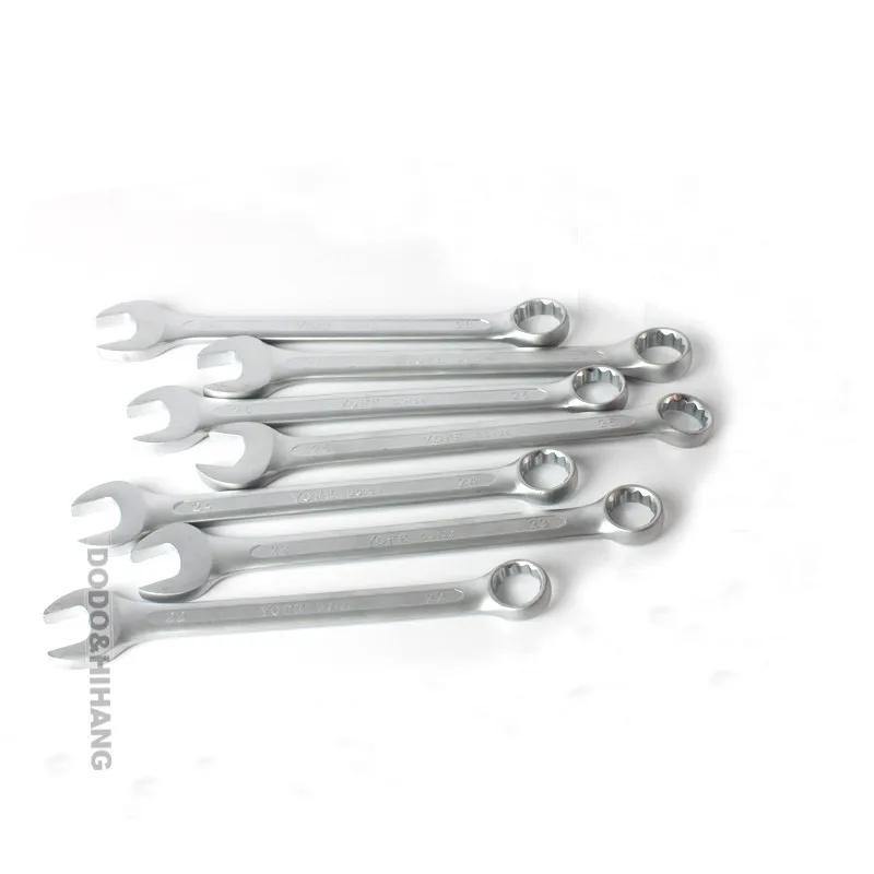 Combination-Wrench-Set-Spanners-Auto-Repair-Hand-Tools-Open-End-Concave-Rib-Tool-Wrench