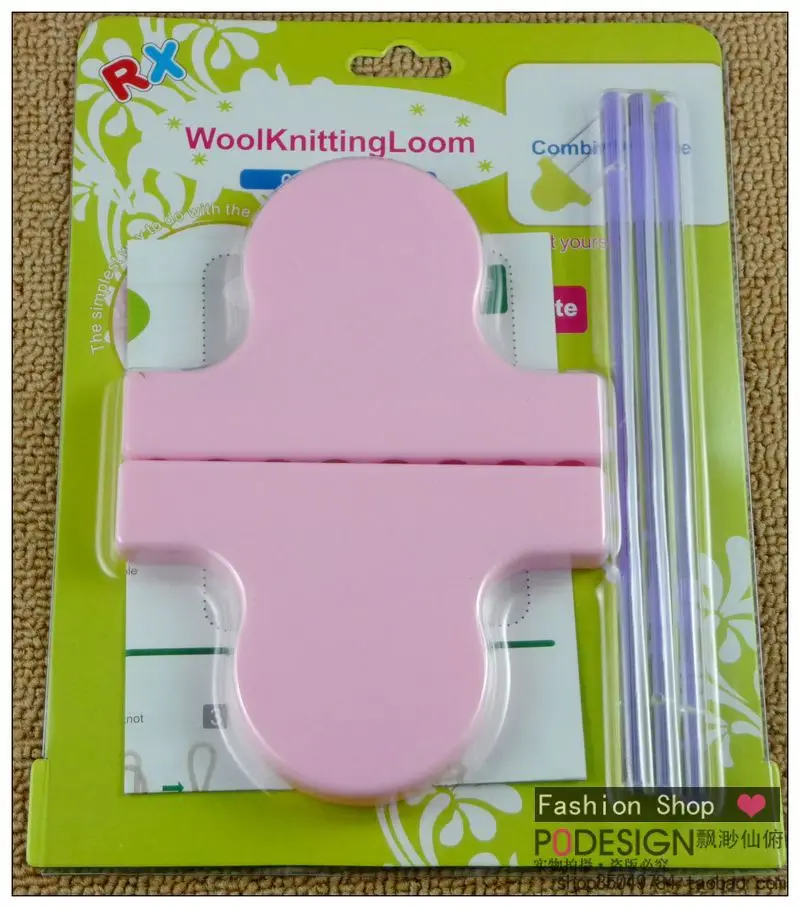 

DIY Adjust Knitting Tool Scarf Braider Lace Woven Flower Fork Yarn Knitting Device Accessories Flower Crochet Hook Fabric