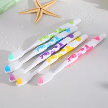 1 шт. зубная Щетка массажная эластичная защита гингива тонкая мягкая зубная щетка против десен кровотечение антибактериальное чистое покрытие языка