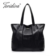 Teridiva 2017 Femmes de Sacs À Main D’épaule Sac Bolsas Mujer Dames Shopping Sac Femmes Sacs À Main En Cuir Sac À Main Fourre-Tout Sacs Grande Taille