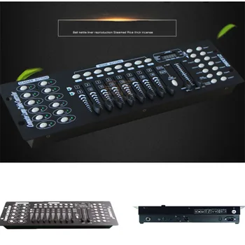 

Free shipping NEW 192 DMX Controller Stage Lighting DJ equipment DMX Console for LED Par Moving Head Spotlights DJ Controller